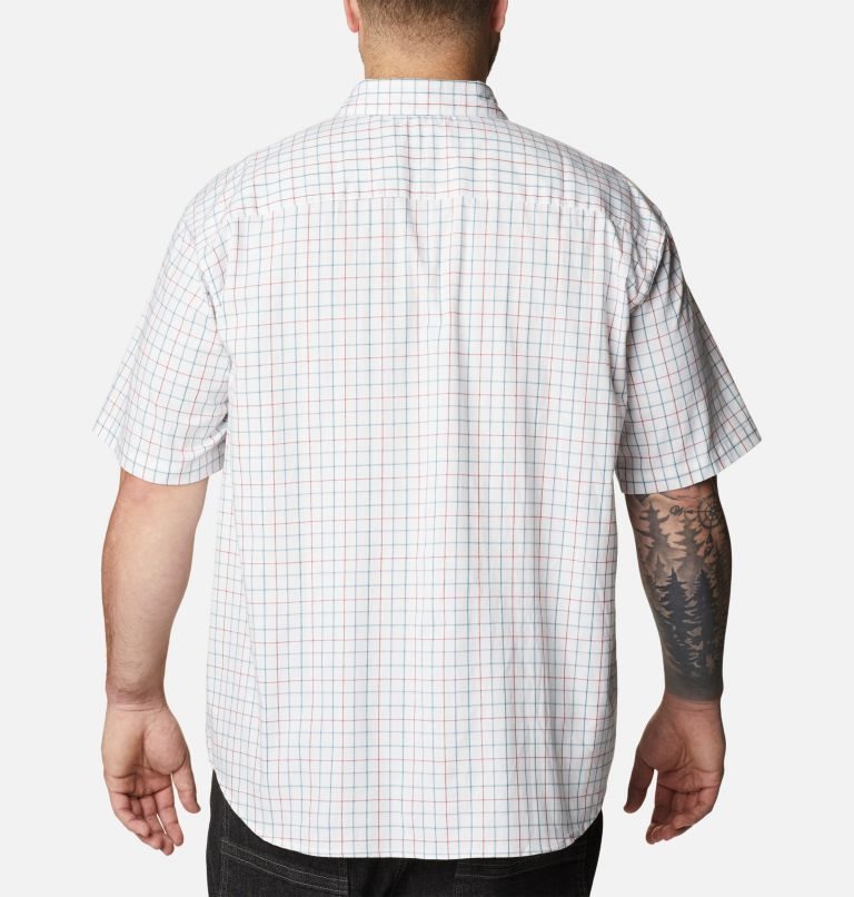Men's Columbia Rapid Rivers II Short Sleeve Shirts White | Plus Size CA-BC835